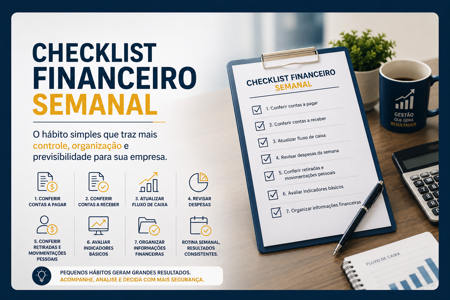 checklist financeiro