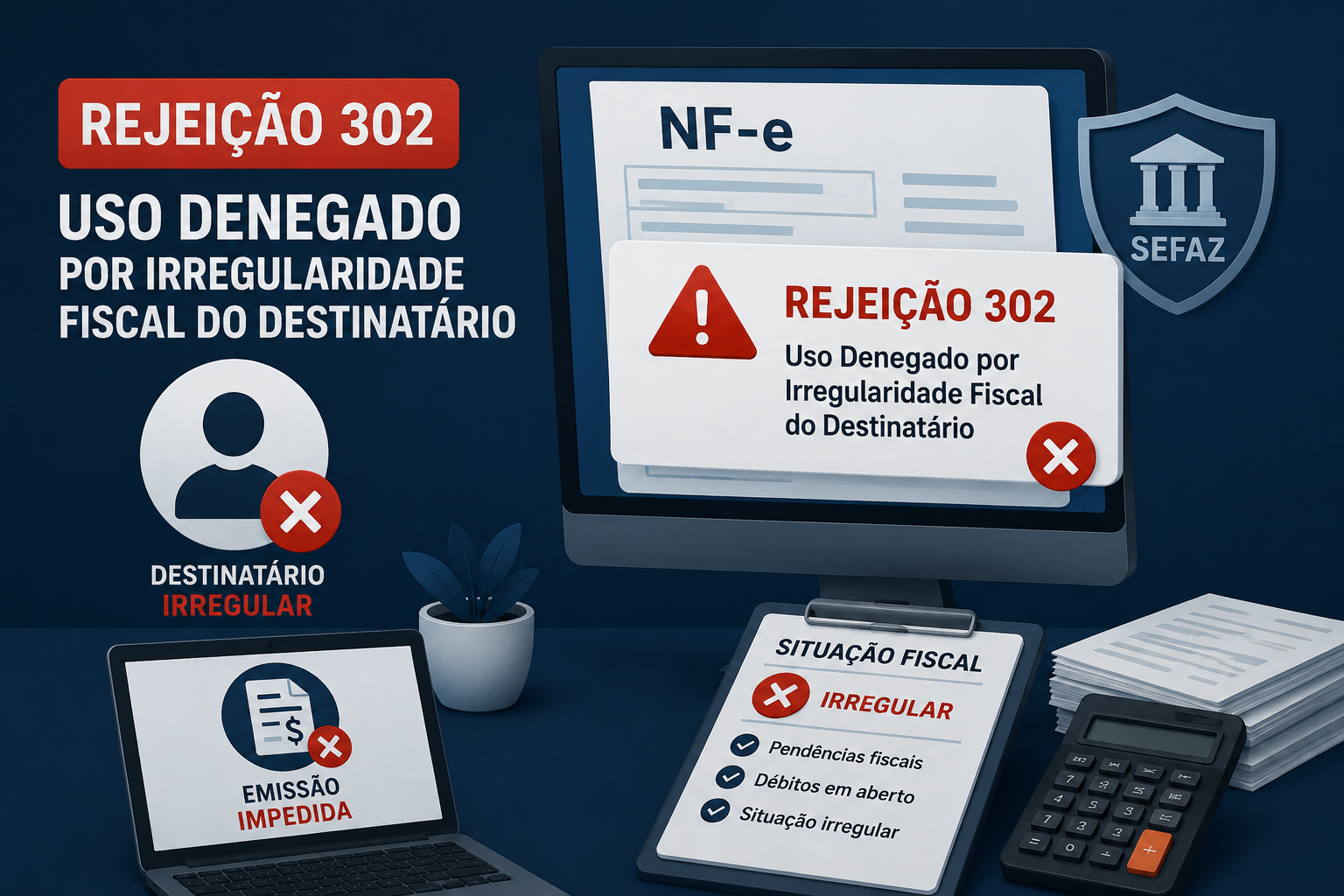 Rejeição 302